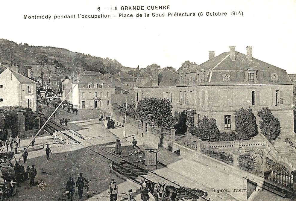 Montmédy (Meuse) en octobre 1914
