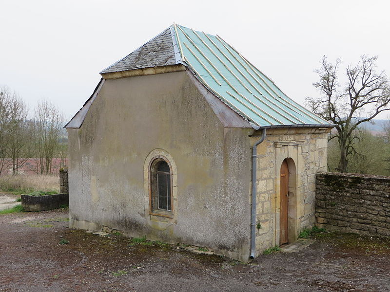 Montmédy (Meuse) Fresnois, la chapelle Saint Nicolas