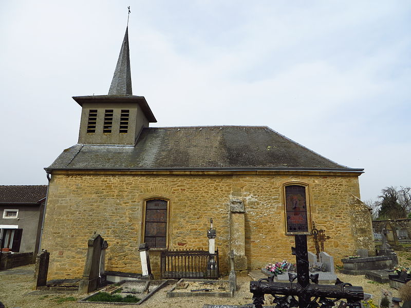 Montmédy (Meuse) Iré-les-Près, l'église de la Nativité