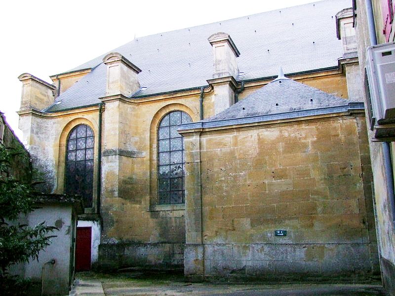 Montmédy (Meuse) L'église Saint Martin, la chapelle Malandry