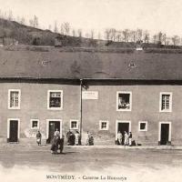 Montmédy (Meuse) La caserne La Houssaye CPA