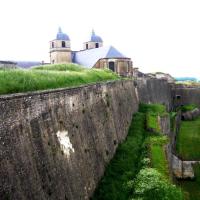 Montmédy (Meuse) La citadelle et l'église