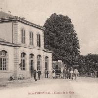 Montmédy (Meuse) La gare CPA