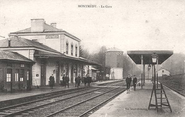 Montmédy (Meuse) La gare CPA