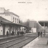 Montmédy (Meuse) La gare CPA