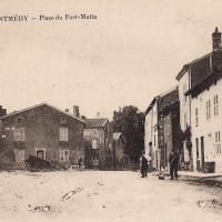 Montmédy (Meuse) La place de Fort-Mutin CPA