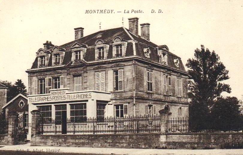 Montmédy (Meuse) La Poste CPA