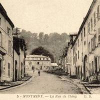 Montmédy (Meuse) La rue de Chiny CPA