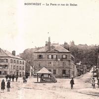 Montmédy (Meuse) La rue de Sedan CPA