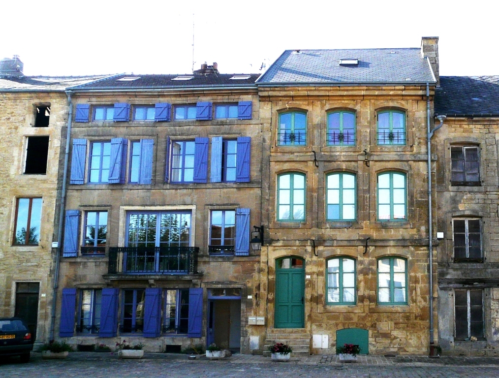 Montmédy (Meuse) Les maisons