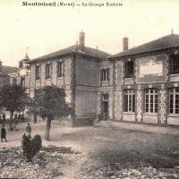 Montmirail (51) L' école CPA