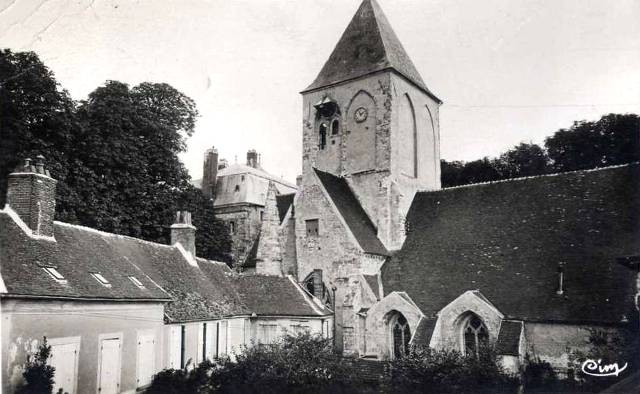 Montmirail (51) L' église Saint-Etienne CPA