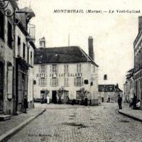 Montmirail (51) L 'hôtel du Vert Galant CPA