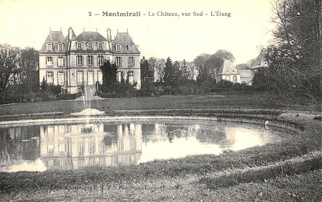 Montmirail (51) Le château CPA