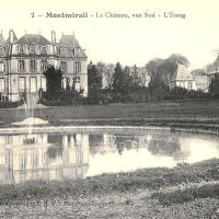 Montmirail (51) Le château CPA