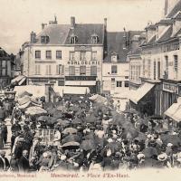 Montmirail (51) Le marché CPA
