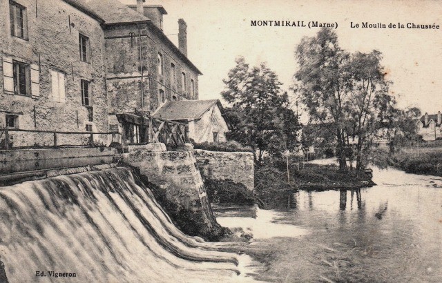 Montmirail (51) Le moulin de la Chaussée CPA