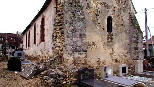 Montmirail (51) Maclaunay, l'église Saint-Laurent