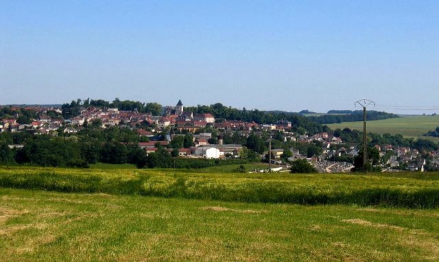 Montmirail (51) Vue générale