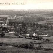 Montmirail (51) Vue sur la Vallée du Morin CPA