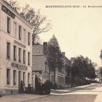 Montreuil pas de calais l hotel belle vue cpa