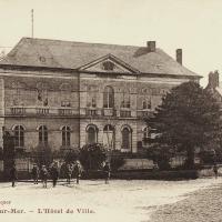 Montreuil pas de calais l hotel de ville cpa