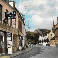 Montreuil pas de calais l hotel des flandres cpa
