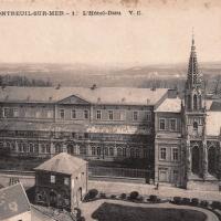 Montreuil pas de calais l hotel dieu cpa