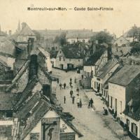Montreuil pas de calais la cavee saint firmin cpa