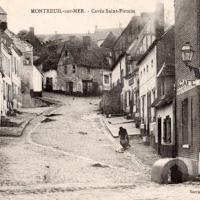 Montreuil pas de calais la cavee saint firmin cpa