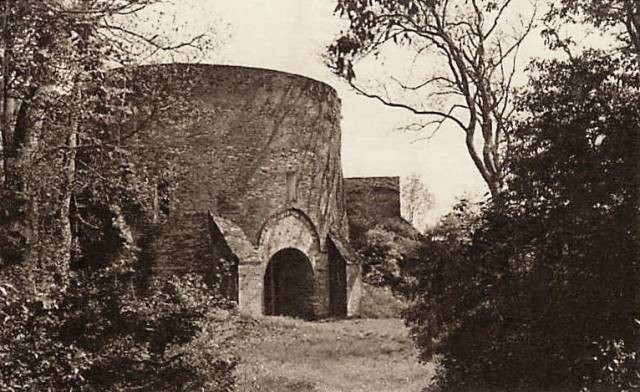 Montreuil pas de calais la tour de la reine berthe cpa