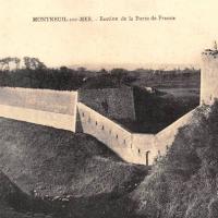Montreuil pas de calais le bastion de la porte de france cpa