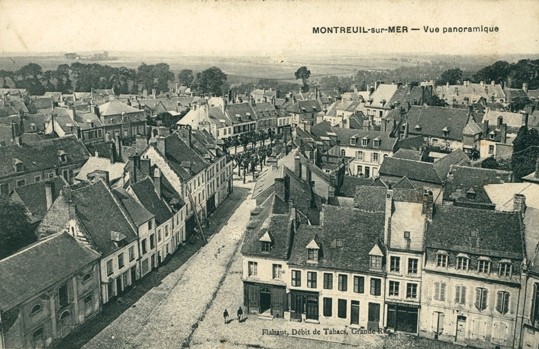 Montreuil pas de calais vue generale cpa