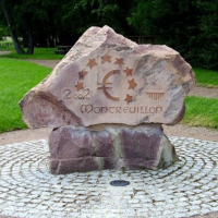 Le monument de l'euro