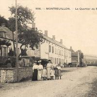 Le quartier du Pré des Forges CPA