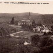 Montreuillon (Nièvre) Vue générale CPA