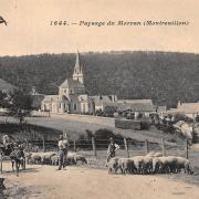 Montreuillon (Nièvre) Vue générale CPA