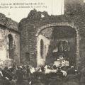 Morfontaine 54 l eglise notre dame de l assomption incendiee cpa