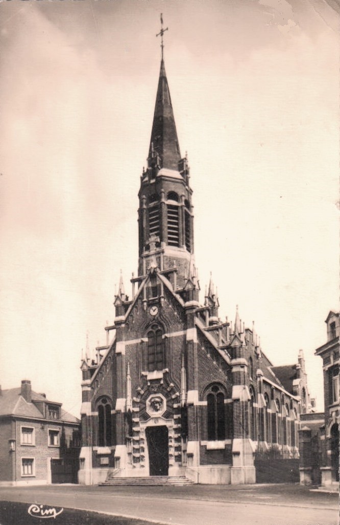 Mortagne du nord 59 l eglise saint nicolas cpa