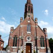 Mortagne du nord 59 l eglise saint nicolas