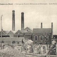 Mortagne du nord 59 l usine de briques refractaires cpa