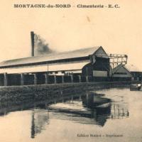 Mortagne du nord 59 la cimenterie cpa