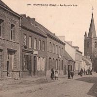 Mortagne du nord 59 la grande rue cpa