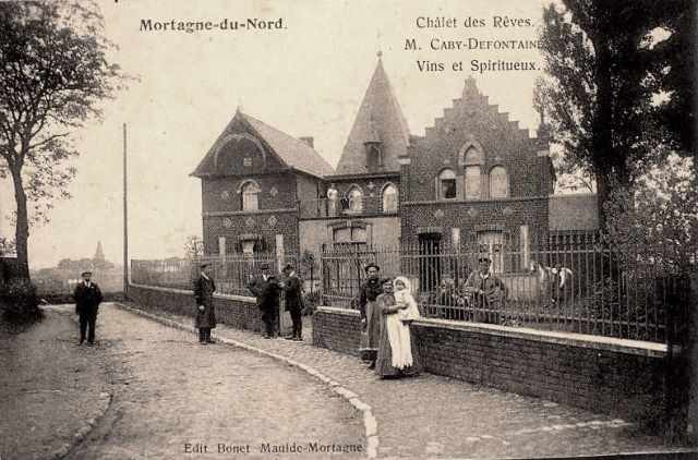 Mortagne du nord 59 le chalet des reves cpa