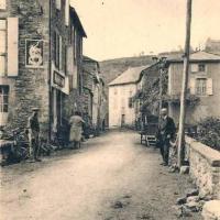 La rue principale (cpa)