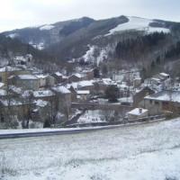 Vue générale sous la neige