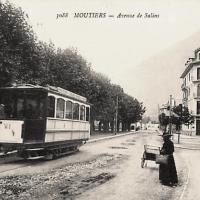 L'avenue de Salins CPA