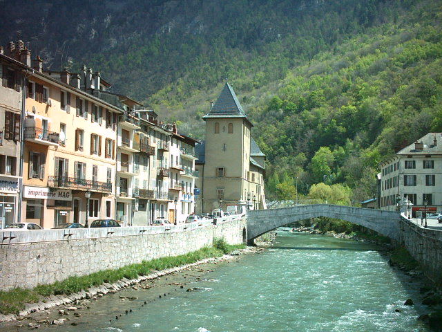 Moûtiers (Savoie) L'Isère