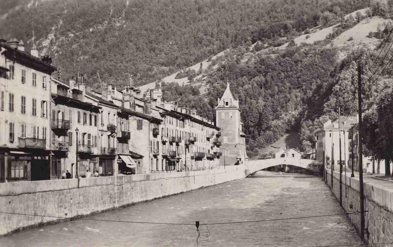 Moûtiers (Savoie) L'Isère CPA