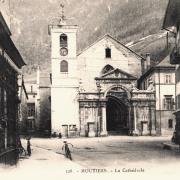 Moûtiers (Savoie) La cathédrale Saint-Pierre CPA
